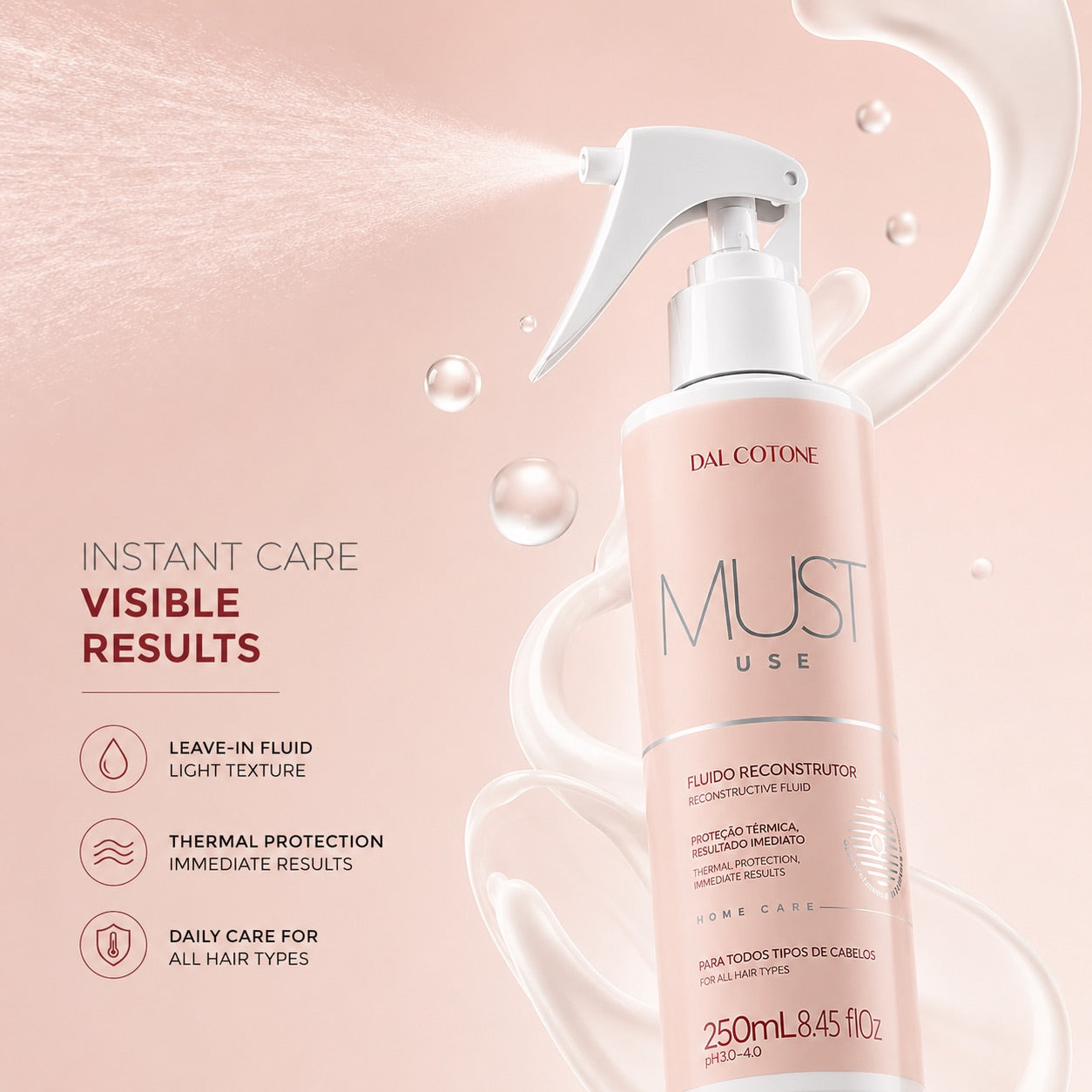 Must Use Leave-In Reconstructing Fluid