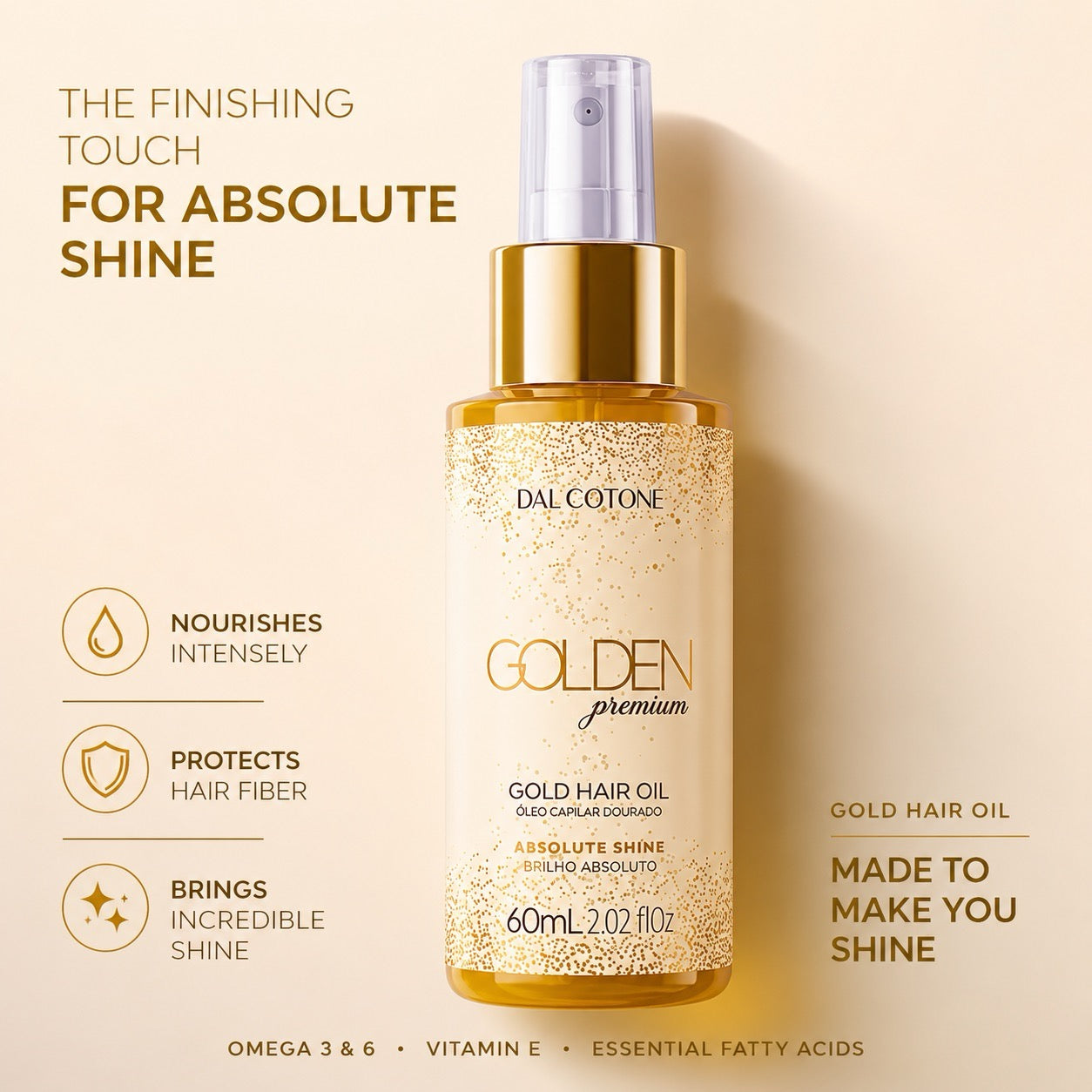 Golden Premium Hair Oil