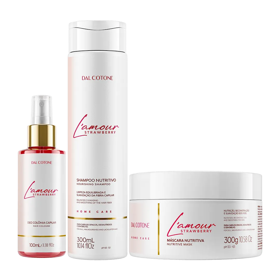 L’Amour Strawberry Complete Hair Kit